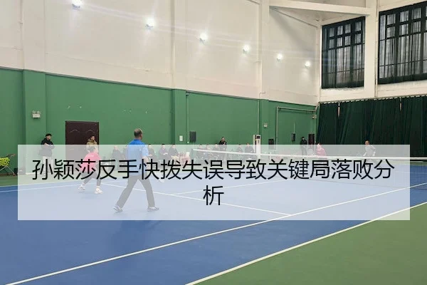 孙颖莎反手快拨失误导致关键局落败分析 - ManBetX
